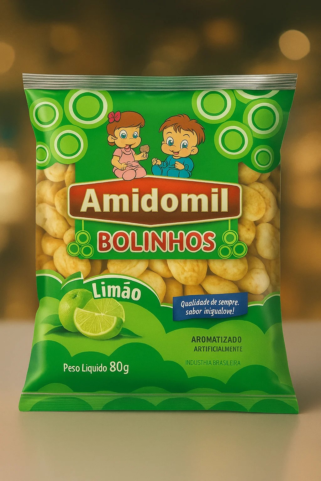 Biscoito Bolinhos Limão