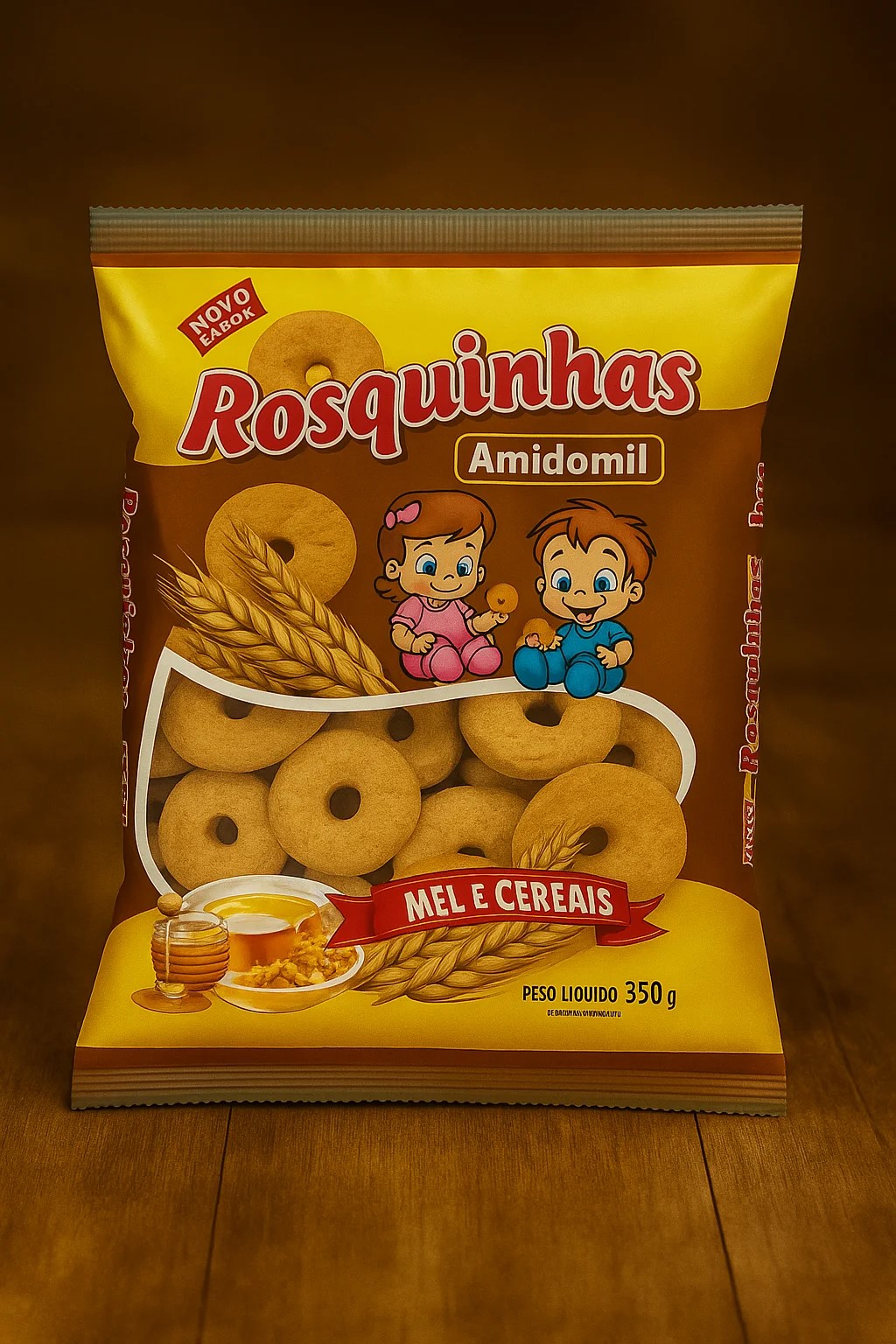 Rosquinhas Mel com Cereais